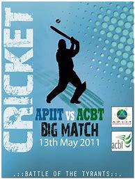 Image result for Cricket Poster
