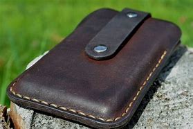 Image result for Handmade Leather iPhone Cases