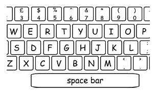 Image result for Desktop Keyboard Printable