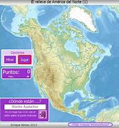Image result for Mapa Fisico De America