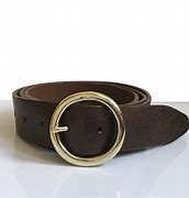 Image result for Leather Strap with Gold Buckle