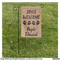 Image result for Dogs Welcome On Our Patio