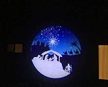 Image result for Nativity Scene Outdoor Projector