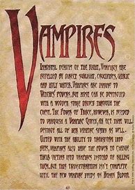 Image result for Vampire Spell Book of Shadows