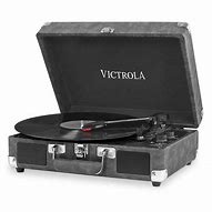 Image result for Vintage Compact Portable Turntable