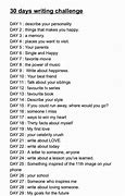 Image result for 30-Day Writing Challenge Kids