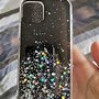 Image result for Clear Pink and Silver Glitter iPhone 11 Cases