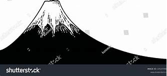 Image result for Mount Fuji Sketch