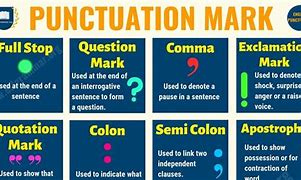 Image result for Learning Punctuation
