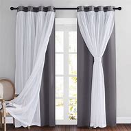 Image result for White Background Curtains with Grey and Black