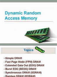 Image result for Dynamic Random Access Memory Dram