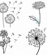 Image result for Simple Dandelion Line Art