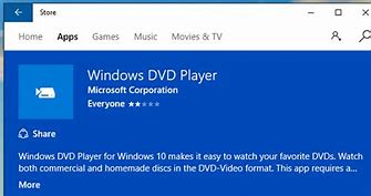 Image result for DVD Player App Windows 10
