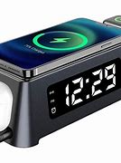 Image result for Alarm Clock with Cell Phone Charger