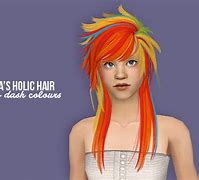 Image result for TS4 Rainbow Hair