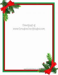 Image result for Free Word Christmas Border Templates