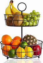 Image result for 2 Tier Fruit Basket