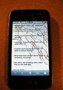 Image result for Cracked iPhone Screensaver