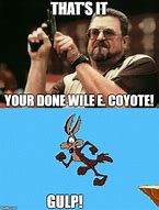 Image result for The Roadrunner and Coyote Memes