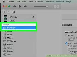 Image result for How to Back Up iPhone On Computer