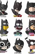 Image result for Batman in Different Cartoon Design
