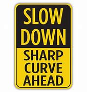 Image result for Slow Down for a Sudden Sharp Rise in the Road Sign