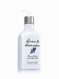 Image result for Bath Body Works Lavender and Linen Hand Soap with Olive Oil
