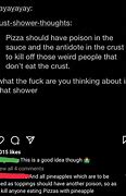 Image result for Cursed Pizza Water