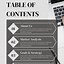 Image result for tables of content