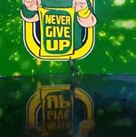 Image result for John Cena Never Give Up Logo Black and White