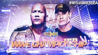 Image result for John Cena vs Rock Madarin