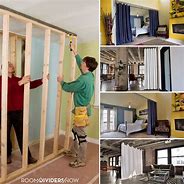 Image result for Removable Room Dividers