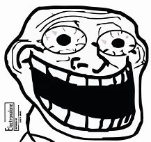 Image result for Fancy Troll Face