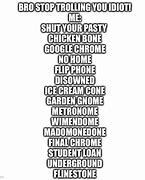 Image result for Flip Phone Google Chrome Meme