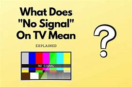 Image result for No Signal On TV Vizio Pic
