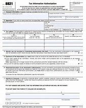 Image result for Power of Attorney Form 8821