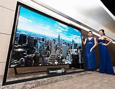 Image result for biggest tv size 2020
