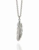 Image result for Sterling Silver Feather Necklace