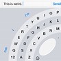Image result for iPhone Keyboard Whats App