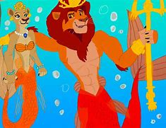 Image result for Lion King Little Mermaid