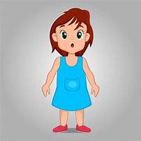 Image result for Little Girl Thinking Cartoon