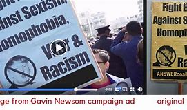 Image result for Gavin Newsom Campaign Ad