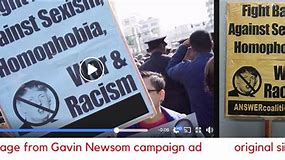 Image result for Gavin Newsom Newspaper Ad