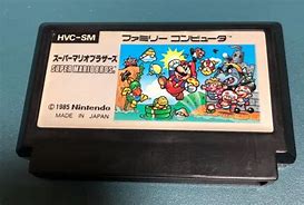 Image result for Super Mario Bros Famicom Black Cartridge