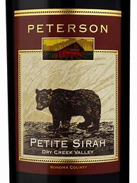 Image result for Peterson Petite Sirah