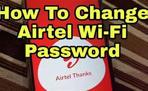 Image result for How to Change Airtel Wifi Password