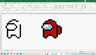 Image result for Excel Pixel Art Memes