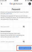 Image result for Change Password Gmail iPhone