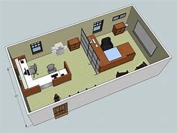 Image result for Single Office Layout