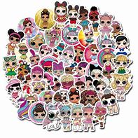 Image result for LOL Dolls Stickers